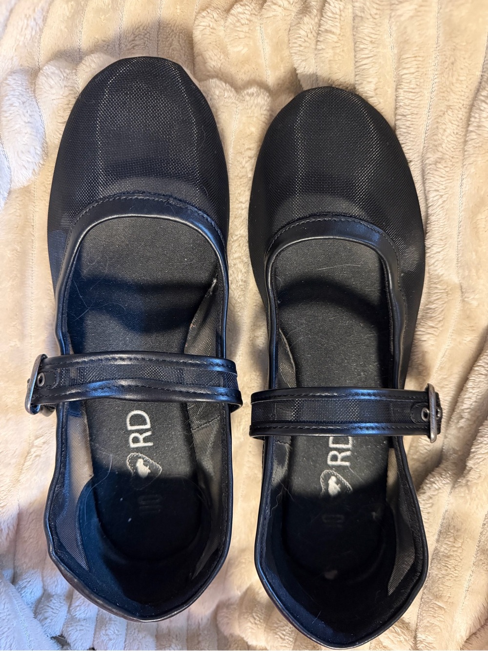 Rocket Dog Mesh Ballet Flats w/ Buckles